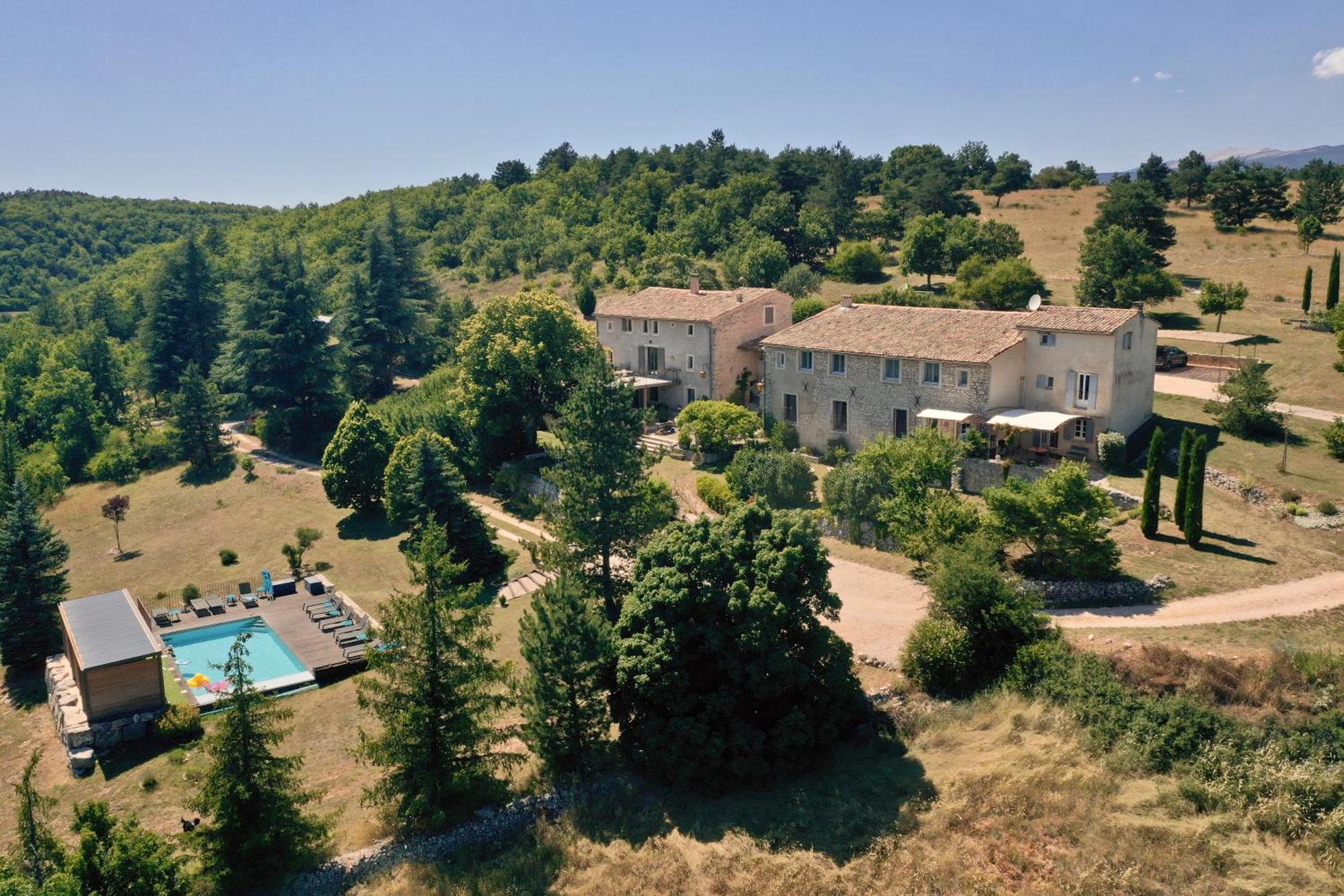 Le Domaine De Piedmoure, Gites Et Chambres, Piscine, Terrasses Privatives Sault Exterior foto